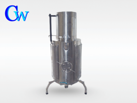 เครื่องกลั่นเหล้าและสมุนไพร ขนาด 180 ลิตร